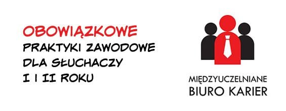 Informacje o obowiązkowych praktykach zawodowych dla słuchaczy I i II roku - 2015 r.