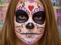 Sugar Skull - warsztaty charakteryzacji z Agnieszką Wojciechowską. Fot. Anita Kot