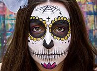 Sugar Skull - warsztaty charakteryzacji z Agnieszką Wojciechowską. Fot. Anita Kot