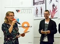 Wystawa semestralna Warszawskiej Szkoły Reklamy - Moc roboty i Przekoty 2017, fot. Wiktor Zaborowski