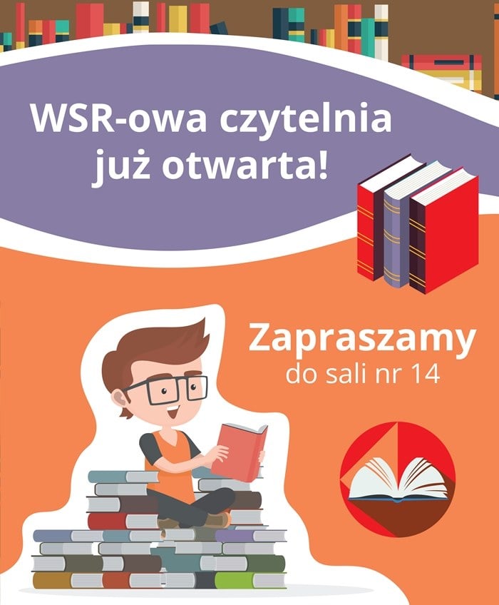 Czytelnia Warszawskiej Szkoły Reklamy