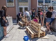 Zespołowe projekty artystyczne - projekt palety!, Fot. Anita Kot