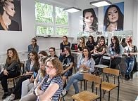 Eyeliner Workshop i Dzień Otwarty w Warszawskiej Szkole Reklamy, fot. Katarzyna Boszko