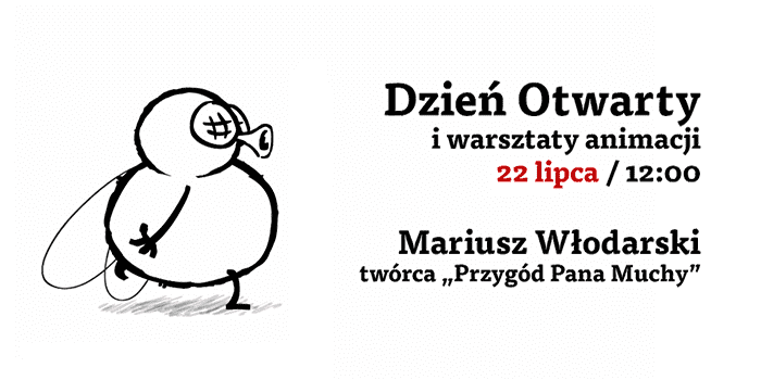Przygody Pana Muchy, Mariusz Włodarski, warsztaty animacji w Warszawskiej Szkole Reklamy