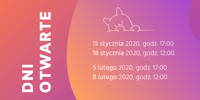 Ruszamy z wiosenno-letnim naborem na rok akademicki 2020! Zapraszamy na Dni Otwarte Warszawskiej Szkoły Reklamy!