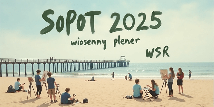 Sopot 2025 r. - wiosenny plener z elementami wyjazdu integracyjnego