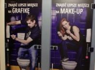 Kampania w toaletach Multikina